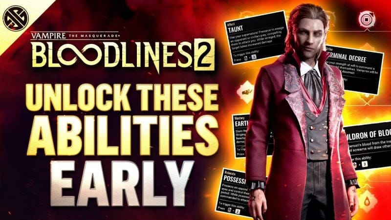 Bloodlines 2 - Insane Abilities You Want To Unlock EARLY