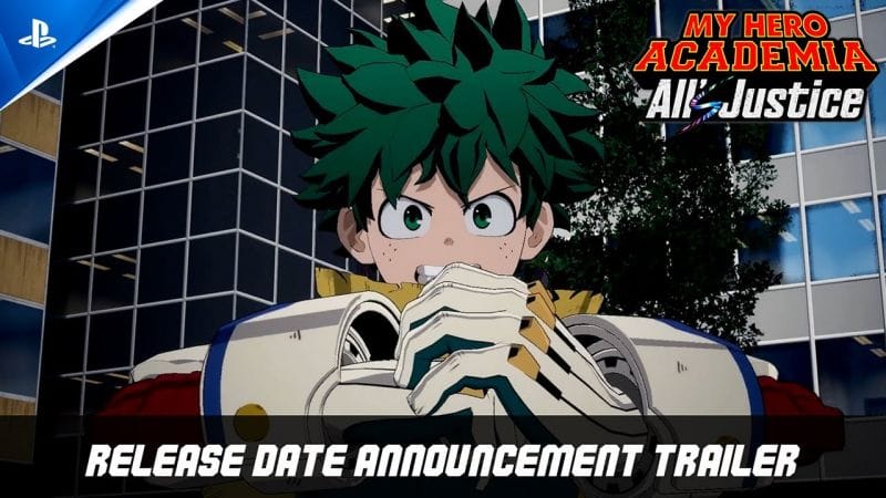 My Hero Academia: All’s Justice - Release Date Announcement Trailer | PS5 Games