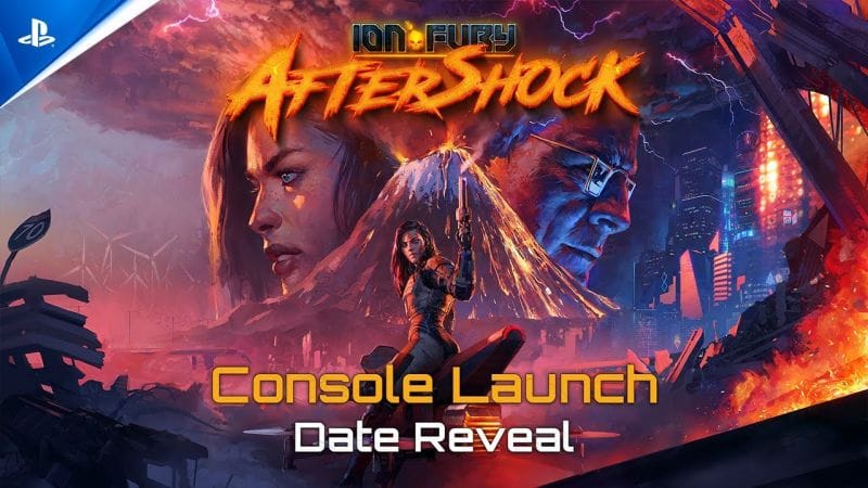 Ion Fury Aftershock - Launch Date Reveal | PS4 Games