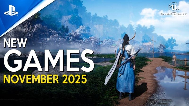 NEW GAMES coming in NOVEMBER 2025 with Crazy NEXT GEN Graphics