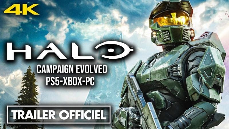Unreal Engine 5 : HALO arrive sur PLAYSTATION 5 ! ⭐ Halo Campaign Evolved Trailer 4K Officiel