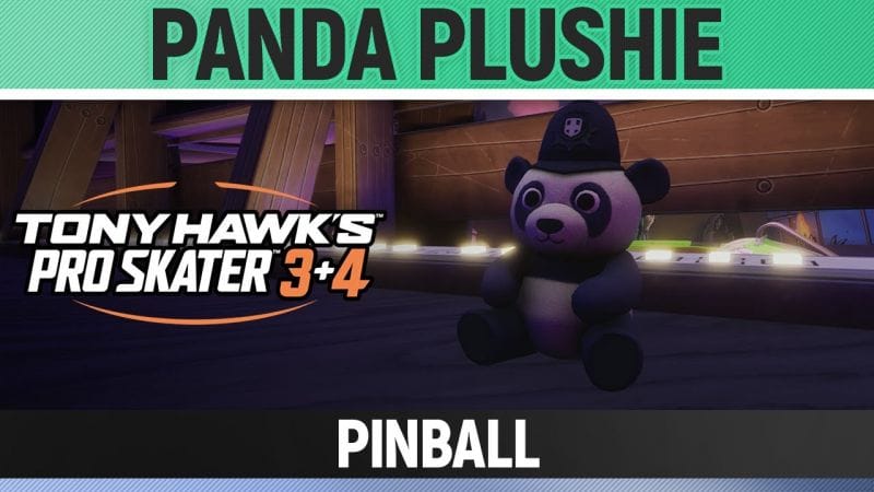 Tony Hawk's Pro Skater 3+4 - Pinball - Panda Plushie Location
