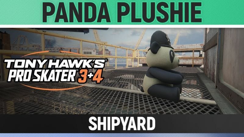 Tony Hawk's Pro Skater 3+4 - Shipyard - Panda Plushie Location