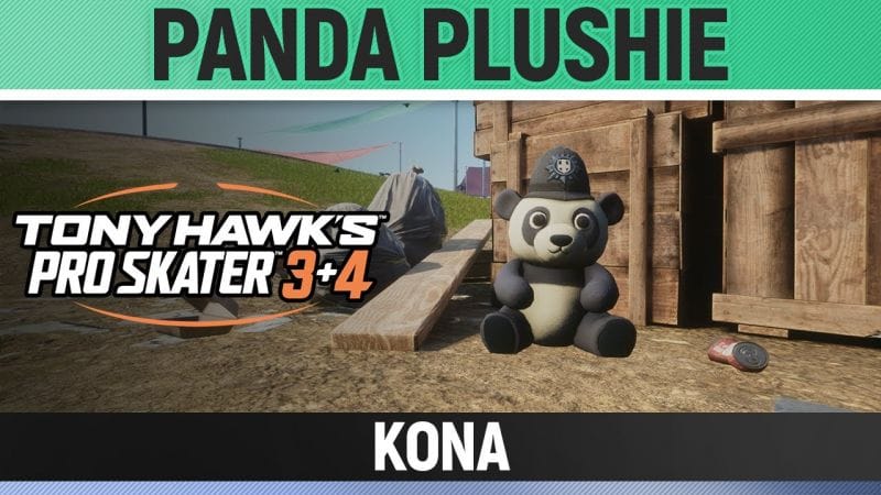 Tony Hawk's Pro Skater 3+4 - Kona - Panda Plushie Location