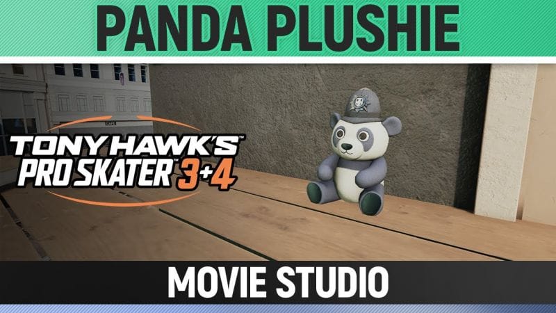 Tony Hawk's Pro Skater 3+4 - Movie Studio - Panda Plushie Location