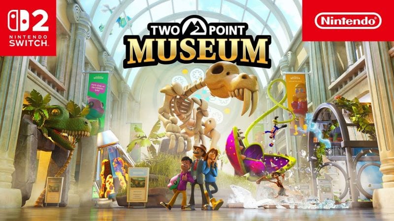 Two Point Museum arrive aujourd'hui sur Switch 2 et se prépare à ouvrir les portes de son zoo dans son prochain DLC