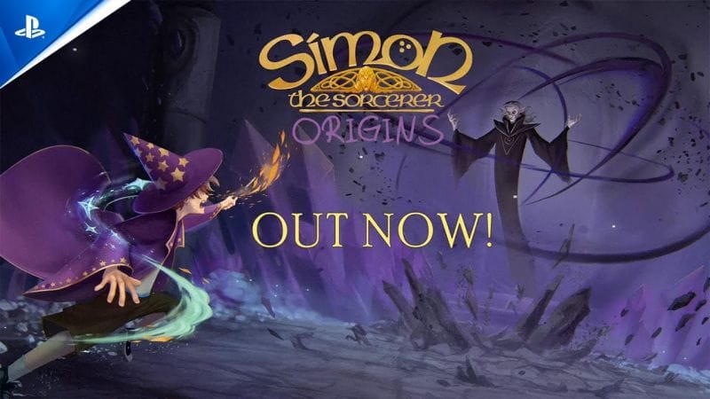 Simon the Sorcerer: Origins - Launch Trailer | PS5 & PS4 Games