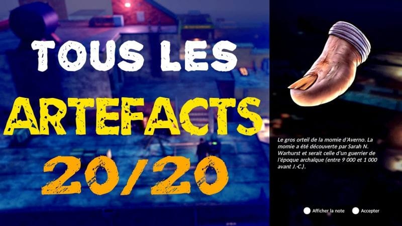 EMPLACEMENTS des Artefacts - The Precinct (Trophée Esprit Affûté)