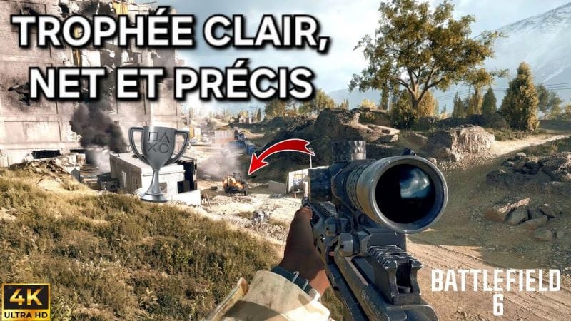 TROPHÉE Clair Net et Précis | FARM Solo FACILE | BATTLEFIELD 6 (4K)