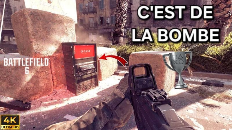 TROPHÉE C'est de la Bombe | FARM Solo FACILE | BATTLEFIELD 6 (4K)