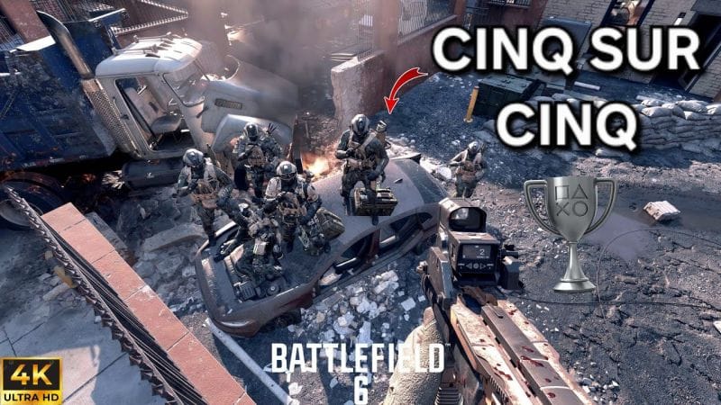 TROPHÉE Cinq sur Cinq | FARM Solo FACILE | BATTLEFIELD 6 (4K)