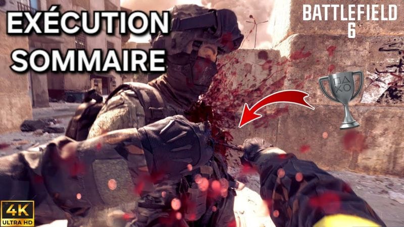 TROPHÉE Exécution Sommaire | FARM Solo FACILE | BATTLEFIELD 6 (4K)