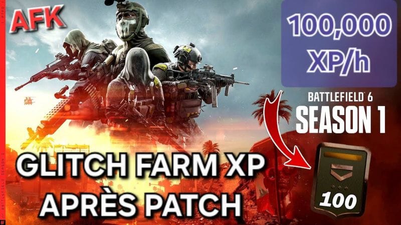 NOUVEAU 🔥 le SEUL GLITCH de FARM XP qui MARCHE APRÈS le PATCH – Battlefield 6 AFK