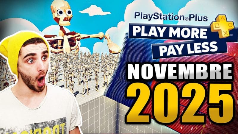 Les JEUX GRATUITS Du PS+ de NOVEMBRE 2025 🔥 Un mois INCROYABLE !? (PS5 et PS4)