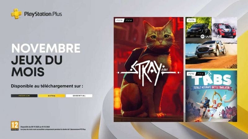 PlayStation Plus - Les jeux gratuits de novembre 2025 - Playscope