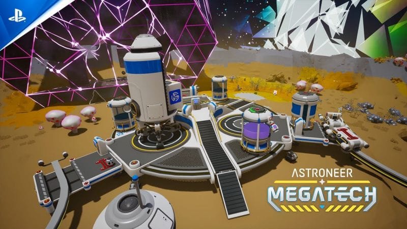 Astroneer - Megatech Release Date Trailer | PS4 Games