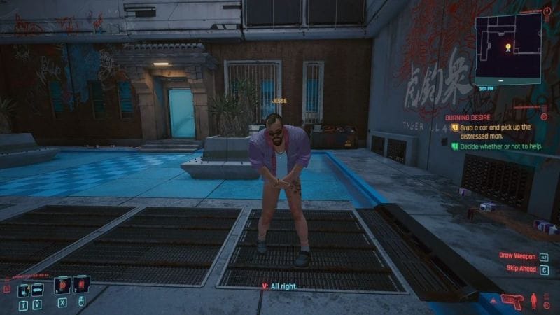 Ce personnage de Cyberpunk 2077 a l'un des pires destins du jeu, mais presque personne ne le sait