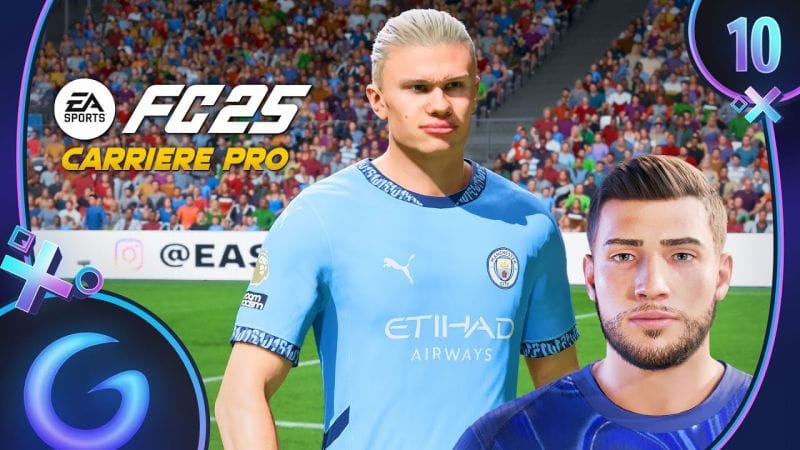 EA SPORTS FC 25 : CARRIÈRE PRO FR #10 - Choqué par Haaland !
