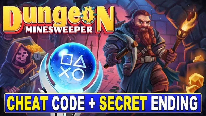 Dungeon Minesweeper Platinum Walkthrough - Trophy & Achievement Guide + Cheat & Secret Ending
