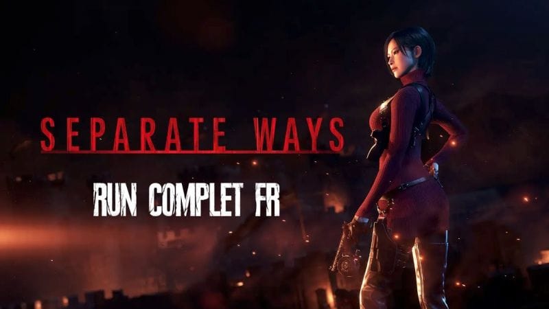 [FR] Resident Evil 4 Remake PS5: DLC Separate Ways (Ada), run complet (texte Fr, voix En)