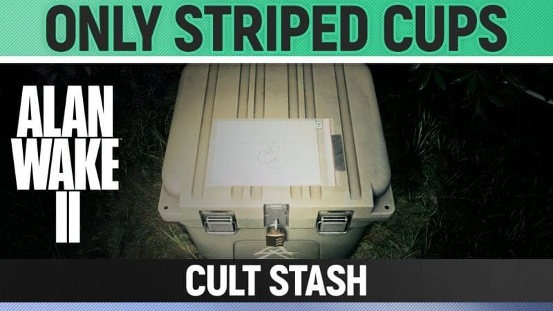 Alan Wake 2 - Cult Stash - Only Striped Cups (Slow Roaster)