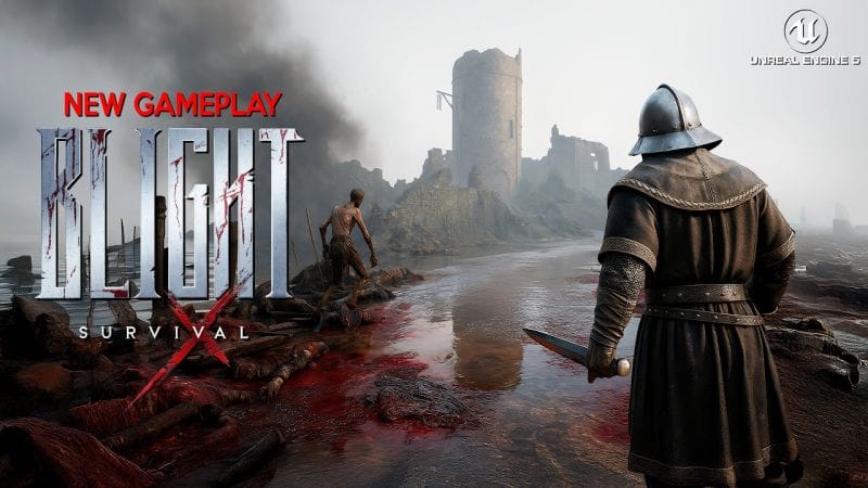 BLIGHT SURVIVAL New Gameplay Reveal | Horror Survival with MEDIEVAL ZOMBIES like Resident Evil