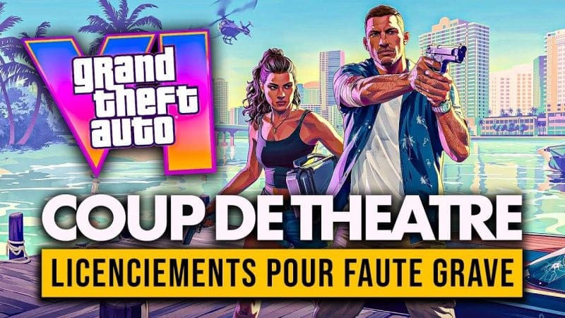 GTA 6 : Rockstar Games a VIRÉ 40 PERSONNES pour "faute grave"... ⛔ L'info en 5 minutes
