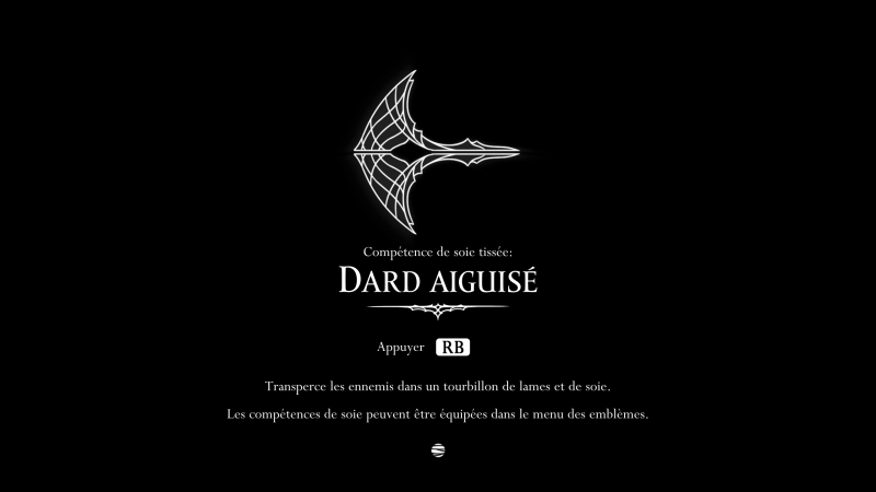 Dard aiguisé