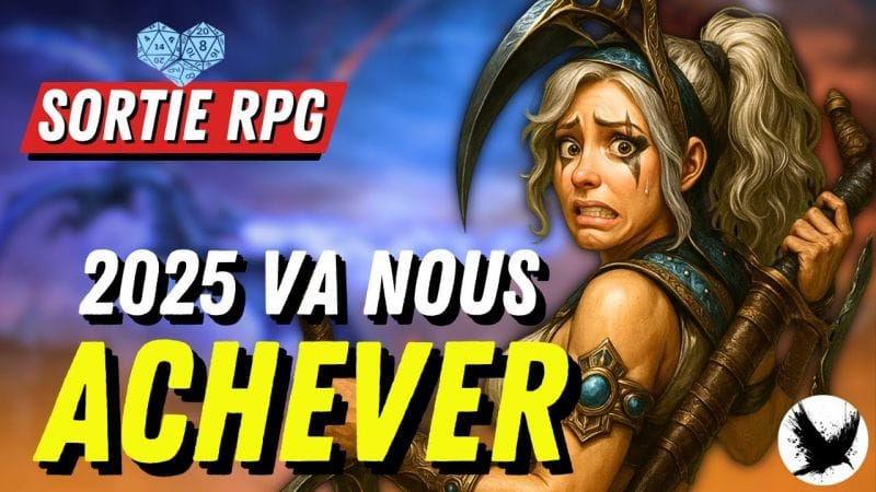 15 RPG qui sortent ENCORE en 2025 ! L’année n’est pas finie 😱
