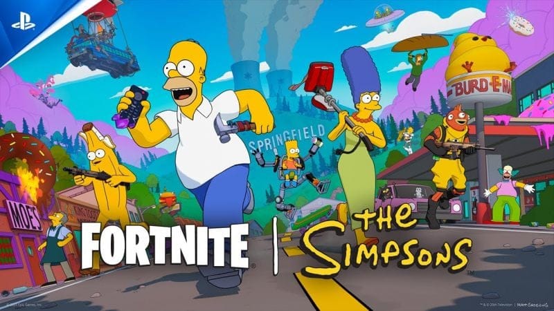 Fortnite - The Simpsons "Welcome to Springfield" | PS5 & PS4 Games