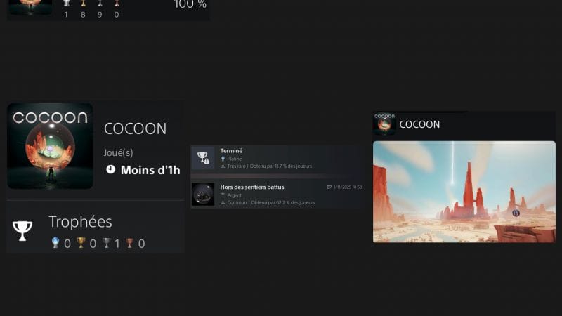Platine 42 Cocoon PS5