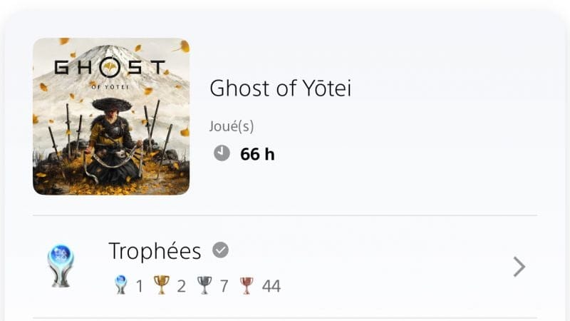 Un Jour Un Platine - Numéro 4004 : Ghost of Yōtei