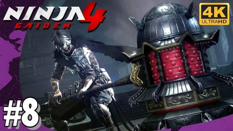 NINJA GAIDEN 4 - CHAPITRE 8 QUARTIER SUBMERGÉ / Tous les collectibles #8 4K Ultra