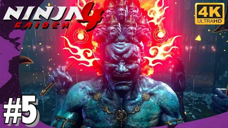 NINJA GAIDEN 4 - CHAPITRE 5 VALLÉE DÉCHAÎNÉE / Tous les collectibles #5 4K Ultra