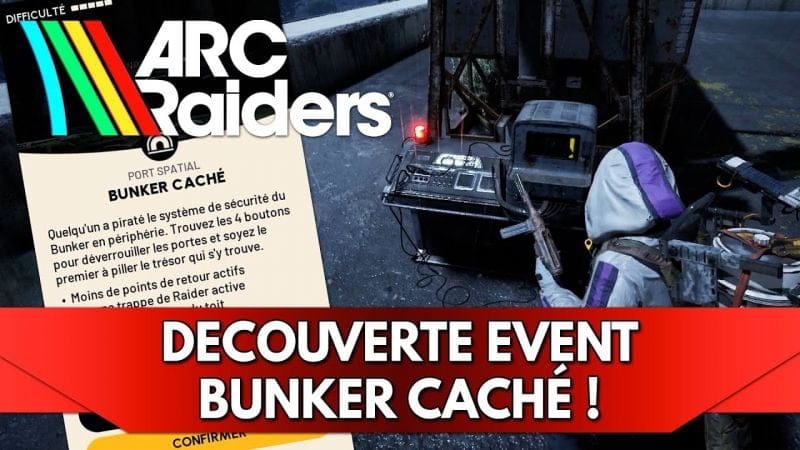 Arc Raiders Gameplay FR : Découverte Event Bunker Caché !