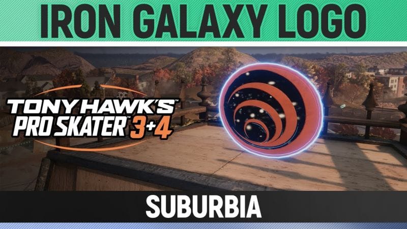 Tony Hawk's Pro Skater 3+4 - Suburbia - Iron Galaxy Logo Location