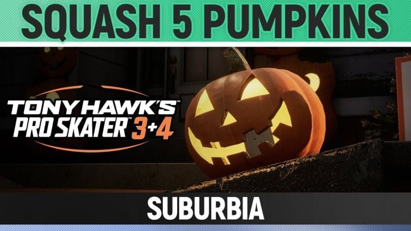 Tony Hawk's Pro Skater 3+4 - Suburbia - Squash 5 Pumpkins