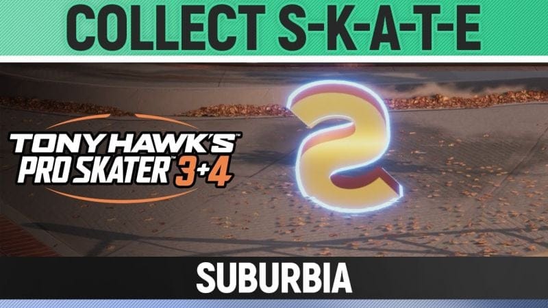 Tony Hawk's Pro Skater 3+4 - Suburbia - Collect S-K-A-T-E