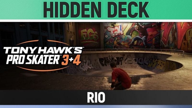 Tony Hawk's Pro Skater 3+4 - Rio - Hidden Deck Location