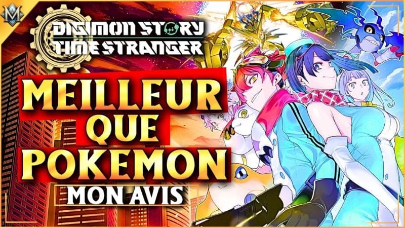 Digimon Story Time Stranger enterre Pokémon ZA !