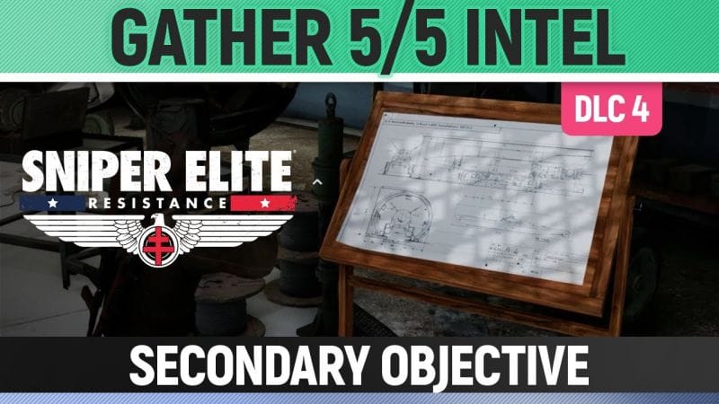 Sniper Elite: Resistance - Mud and Thunder - Investigate the Research Facility - Gather 5/5 Intel