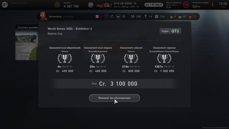 Résultats de ma 3e saison des GTWS Nations Cup 2025 Series en 6 courses!