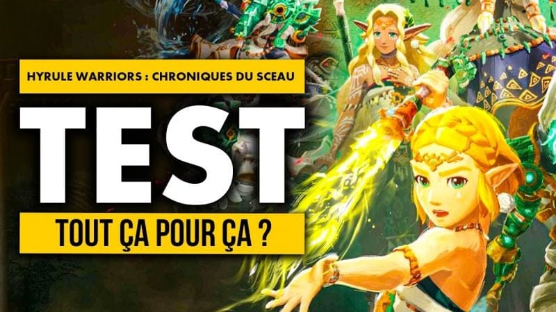 TEST Hyrule Warriors Les Chroniques du Sceau : Je l'ai fini à 100% mais je reste DÉÇU... 🤔
