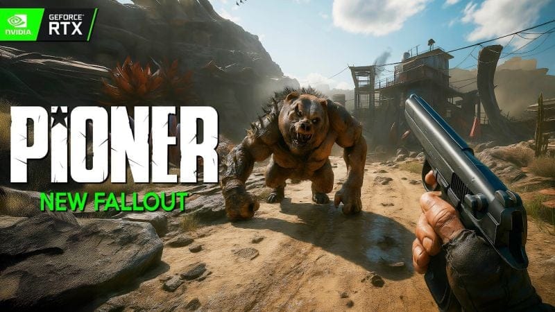 PIONER First Open World Gameplay | Post-Apocalyptic SURVIVAL RPG like Fallout & Stalker coming 2025