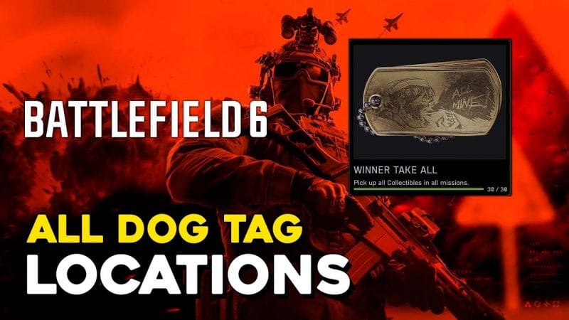 Battlefiled 6 All Dog Tag Locations (Pack Leader Trophy Guide)