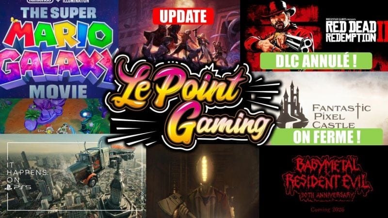 ACTU GAMING (4/11): FIOM MARIO, MARKETING PS5 EXPLOSE, DLC GTA 5, BABYMETAL X Resident Evil, SWITCH2