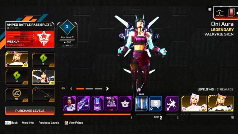 Full "Season 27" Battlepass Showcase in Apex Legends
