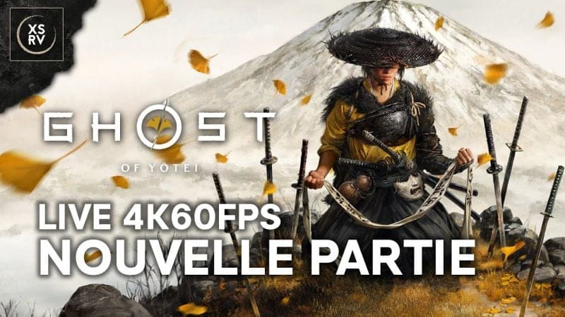 Le tout début de Ghost of Yotei sur PS5 Pro, stream AV1 4K haute qualité !