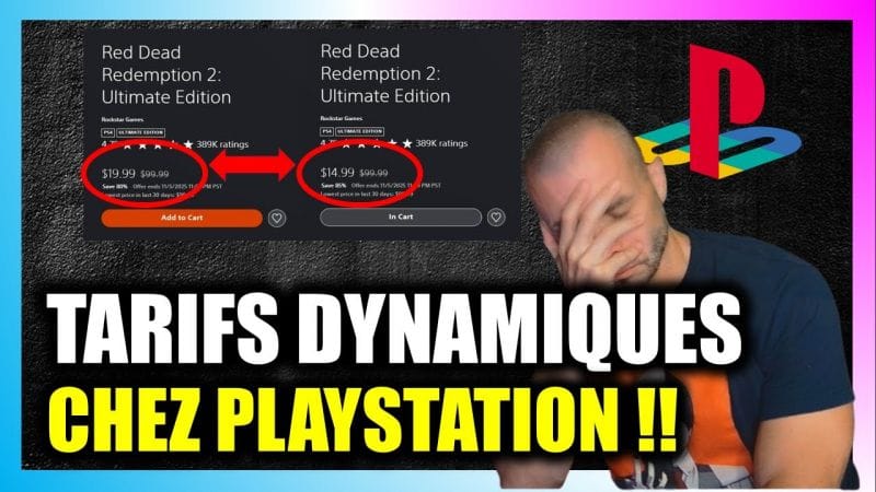 Playstation ACCUSÉ de tarification dynamique !!