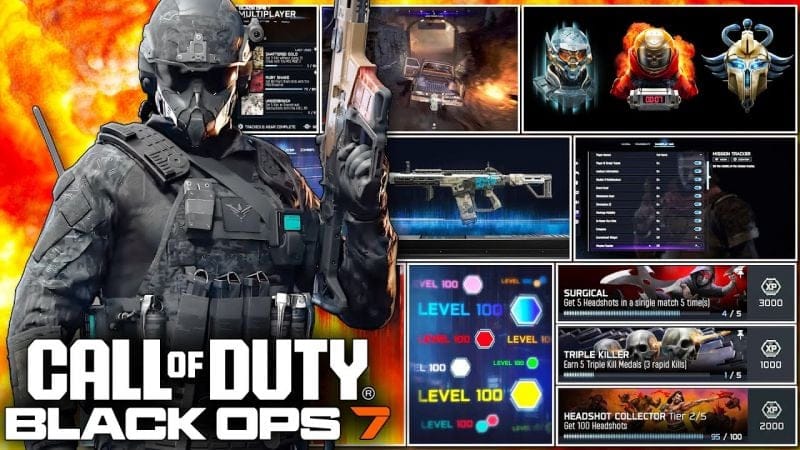 BLACK OPS 7 : PROGRESSION, PRESTIGE, RÉCOMPENSES & HUD !